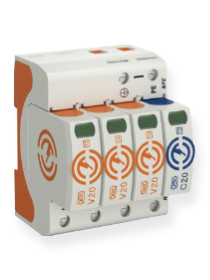 Überspannungsableiter V20, 3-polig+NPE 280 V