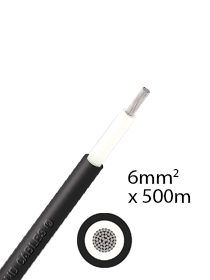 Solarkabel 6mm2 – 500m – schwarz